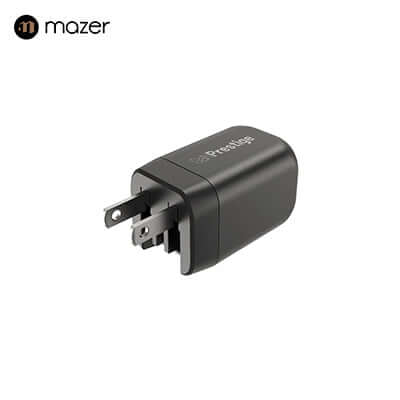 Mazer GaNPrestige 35W GaN Wall Charger with Travel Pins (2 Ports) Corporate Gifts Singapore