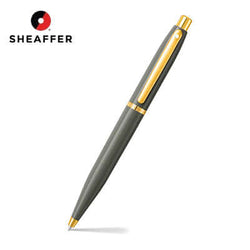 Sheaffer® Glossy Light Gray Ballpoint Pen With PVD Gold-Tone Trim Corporate Gifts Singapore
