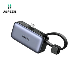 UGREEN 5000mAh Power Bank with USB-C Cable & LED Display