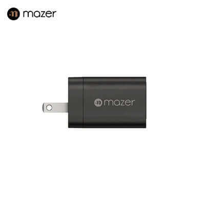 Mazer GaNPrestige 33W GaN Wall Charger with Travel Pins (2 Ports) Corporate Gifts Singapore