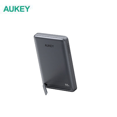 Aukey PB-MS16 MagFusion Vista Qi2 10000mAh 30W Wireless Charging Power Bank 3C Certified
