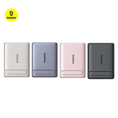 Baseus PicoGo AM31 Mini Magnetic Power Bank with Stand 5000mAh 20W in four colors