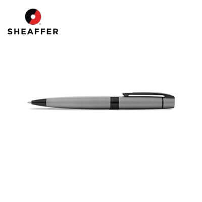 Sheaffer® Matte with Polished Black Trims Ballpoint Pen showcasing modern elegance, ideal as a Corporate Gift.