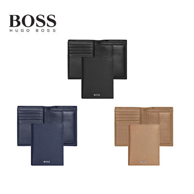 Hugo Boss Card holder with Flap and Money Pocket Classic Grained
