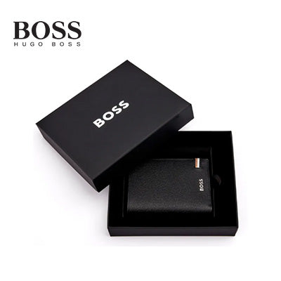 Hugo Boss Folding Card Holder Iconic Black