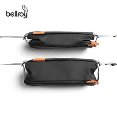 Bellroy Sling Mini stylish bag featuring expandable design, ideal for organizing essentials, perfect as a Corporate Gift.