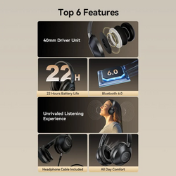 Vention Wireless On-Ear Headphones SoundMate