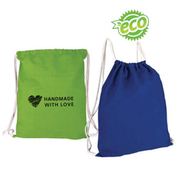 Colourful Canvas Drawstring Backpack Corporate Gifts Singapore