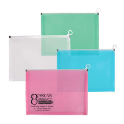 A4 Transparent Zipper File Corporate Gifts Singapore