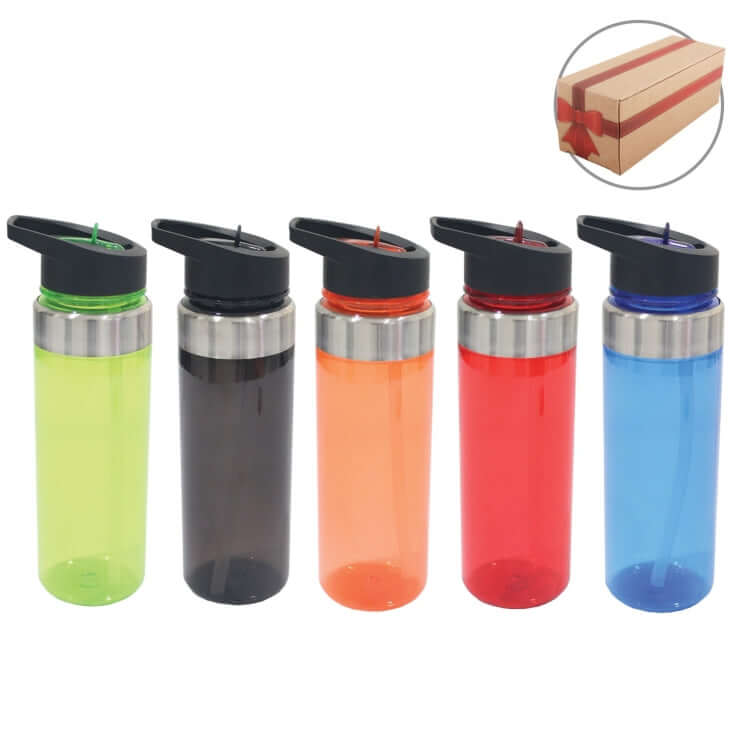 750ml Sports Water Bottle with Straw Corporate Gifts Singapore