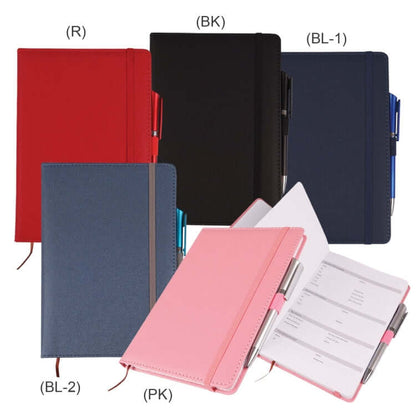 A5 PU Notebook with Pen Corporate Gifts Singapore