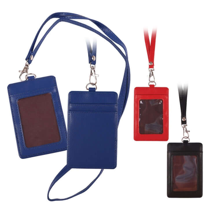 PU ID Card Holder with Lanyard Corporate Gifts Singapore