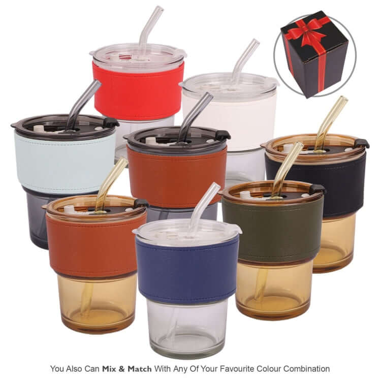 400ml Glass Cup Corporate Gifts Singapore