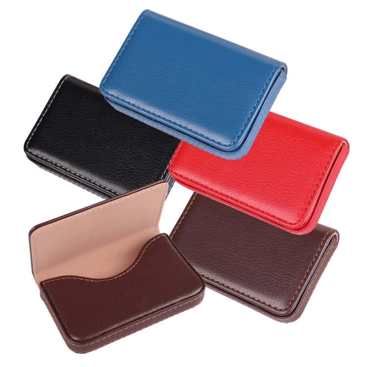 Multi Colours PU Name Card Holder Corporate Gifts Singapore