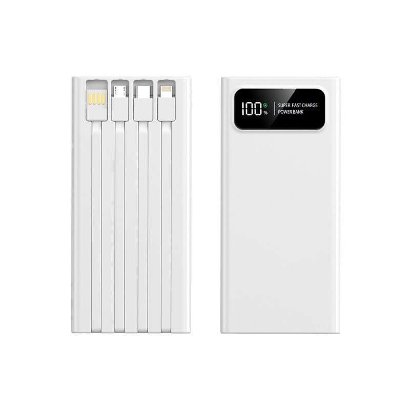 10000mAh PD22.5W Supwer Quick Charge Powerbank with Built-in Cables Corporate Gifts Singapore