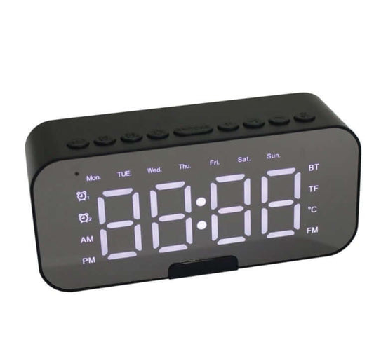 Bluetooth Speaker With Digital Clock Corporate Gifts Singapore