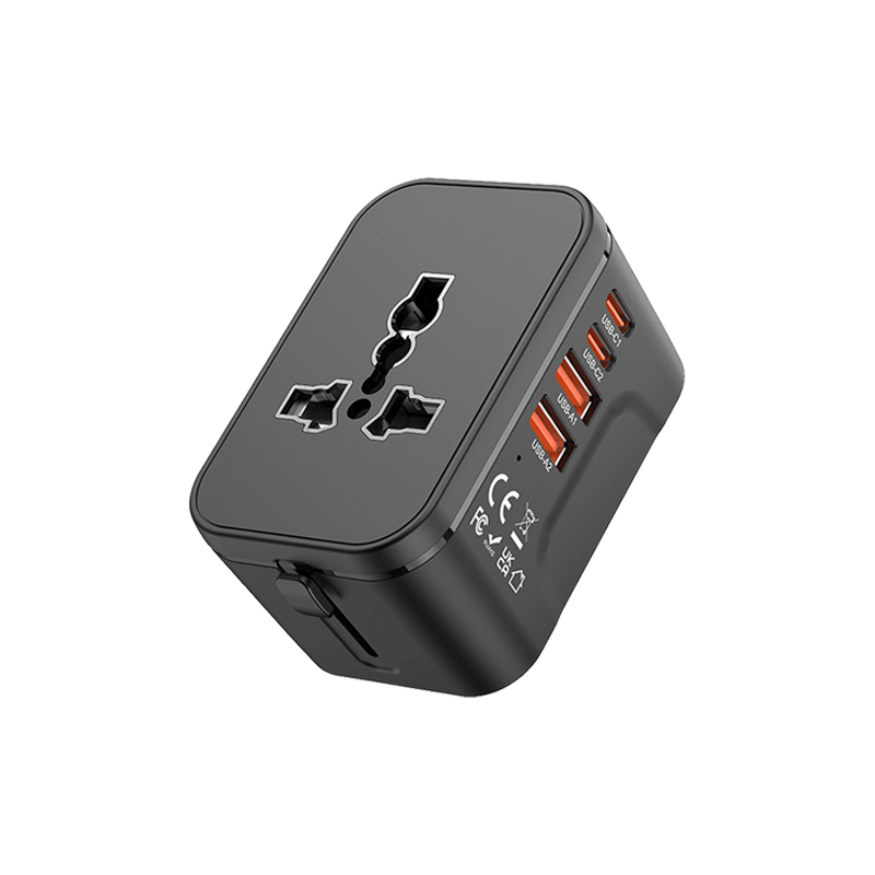 World Travel Adaptor With 3.4A Fast Charge Corporate Gifts Singapore