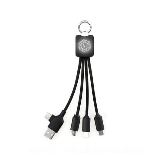 3 in 2 Fast Charging Cable (Rectangular) Corporate Gifts Singapore