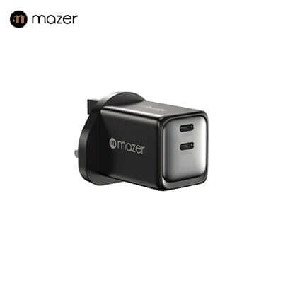 Mazer GaNPrestige 48W GaN Wall Charger (2 Ports) Corporate Gifts Singapore