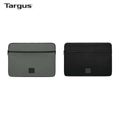 Targus 14” Urban Sleeve in gray and black, perfect corporate gift for laptop protection.