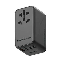 Momax 1-World Universal 4-Port Travel GaN Charger 140W + USB-C Cable Corporate Gifts Singapore