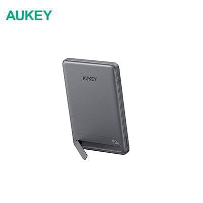 Aukey PB-MS15 MagFusion Vista Qi2 5000mAh 20W Wireless Charging Power Bank 3C Certified