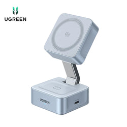 UGREEN MagFlow 2-in-1 Magnetic Wireless Charger 25W