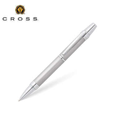 Cross Nile Satin Chrome Ballpoint Pen ideal for corporate gifts, featuring a sleek design and elegant finishes.