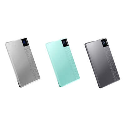 Remax MP-5 Magnetic Wireless Charging Powerbank 5000mAh in silver, green, and black colors.