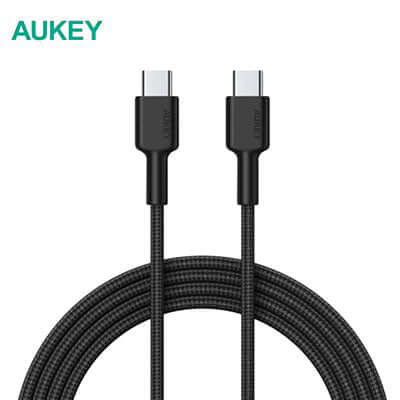 Aukey CB-CD45 60W PD 0.9m USB-C to USB-C Cable Corporate Gifts Singapore