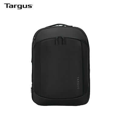 Targus 15.6” Mobile Tech Traveler XL EcoSmart® Backpack in sleek black design for corporate gift.