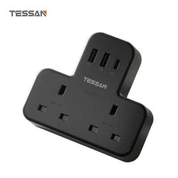 TESSAN Multi Plug Extension Wall Adapter with USB C Corporate Gifts Singapore