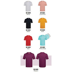 Unisex Polyester Check Jacquard Antibacterial T-Shirt Corporate Gifts Singapore