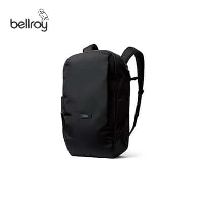 Bellroy Transit Workpack 26L in sleek black, ideal for professionals and perfect as a corporate gift.