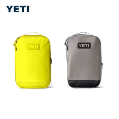 Yeti CROSSROADS™ Packing Cube - Medium in yellow and gray for versatile organization and travel.