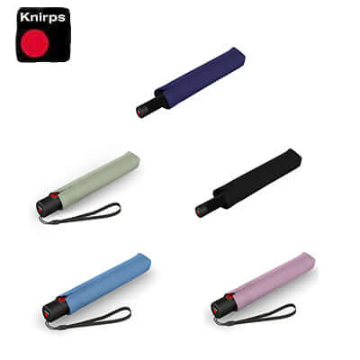 Knirps U.200 Ultraslim Duomatic Umbrella (UV Protection) in various colors, perfect for corporate gifts.