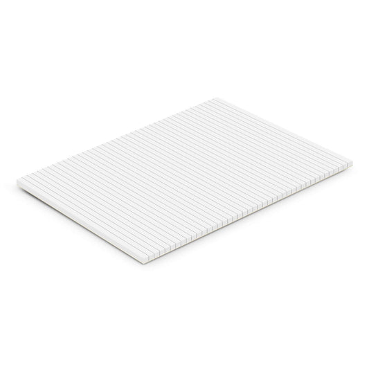 Office Note Pad - A4 featuring lined pages, perfect for note-taking and corporate gifts.