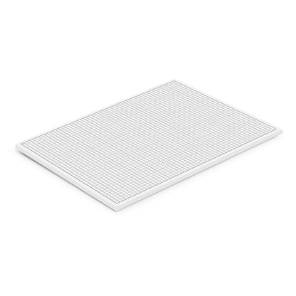 Graph Note Pad - A4 with grid design, ideal for notes and sketches, perfect as a corporate gift.