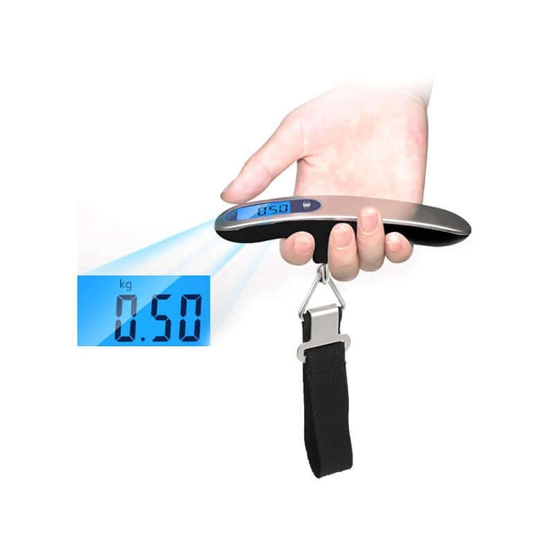 Luggage Scale | Digital showing weight on display, ideal for travel convenience and making it a great corporate gift.