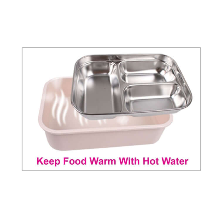 Stainless Steel Lunch Box with PP Layer Corporate Gifts Singapore