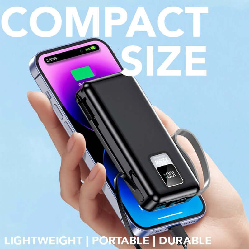 22.5W Quick Charge Powerbank with Built-in Cable Corporate Gifts Singapore
