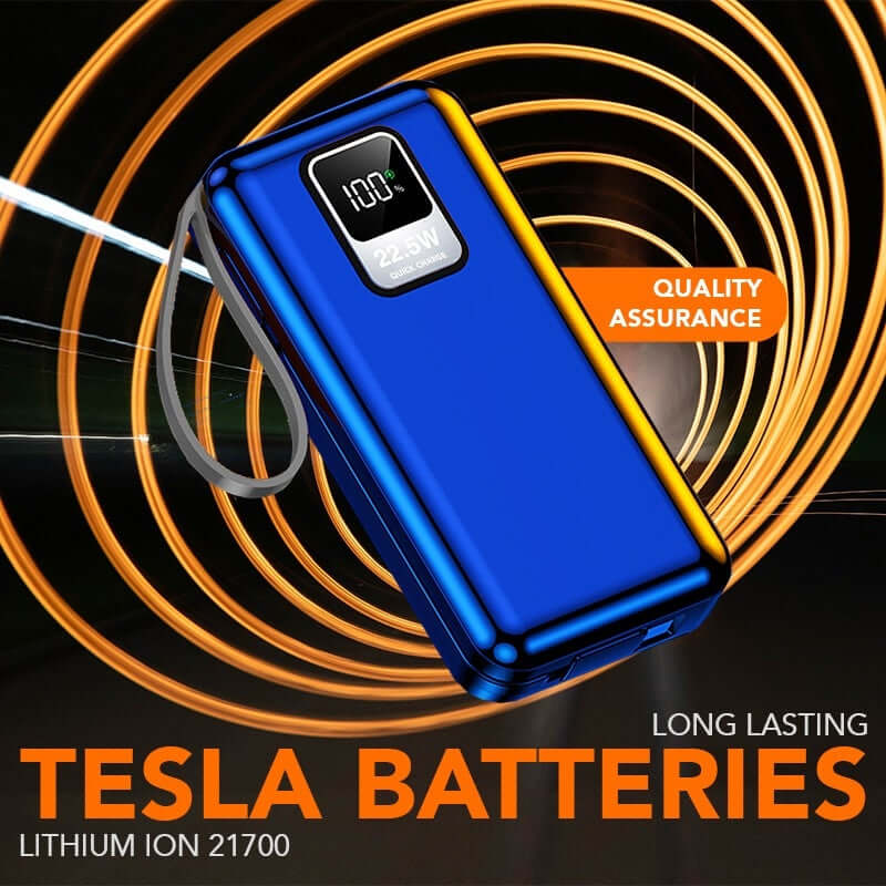 22.5W Quick Charge Powerbank with Built-in Cable Corporate Gifts Singapore