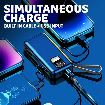 22.5W Quick Charge Powerbank with Built-in Cable Corporate Gifts Singapore