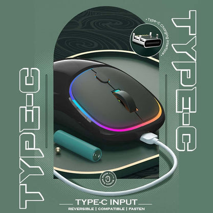 Rechargeable Wireless Mouse with Ergonomic Stressless Gripping Corporate Gifts Singapore