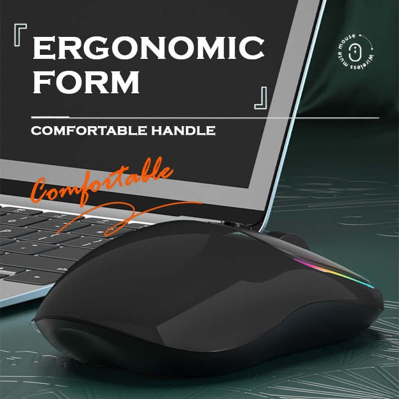 Rechargeable Wireless Mouse with Ergonomic Stressless Gripping Corporate Gifts Singapore