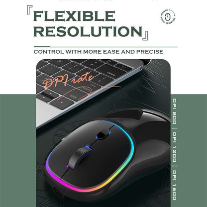 Rechargeable Wireless Mouse with Ergonomic Stressless Gripping Corporate Gifts Singapore