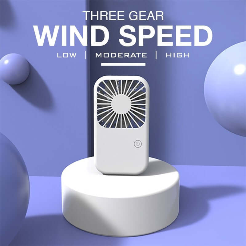 Portable Mini Fan with Phone Stand Corporate Gifts Singapore