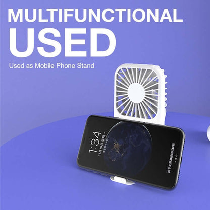 Portable Mini Fan with Phone Stand Corporate Gifts Singapore
