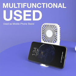 Portable Mini Fan with Phone Stand Corporate Gifts Singapore