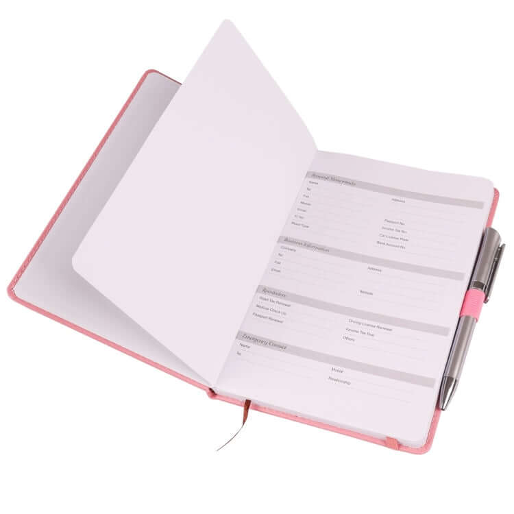 A5 PU Notebook with Pen Corporate Gifts Singapore